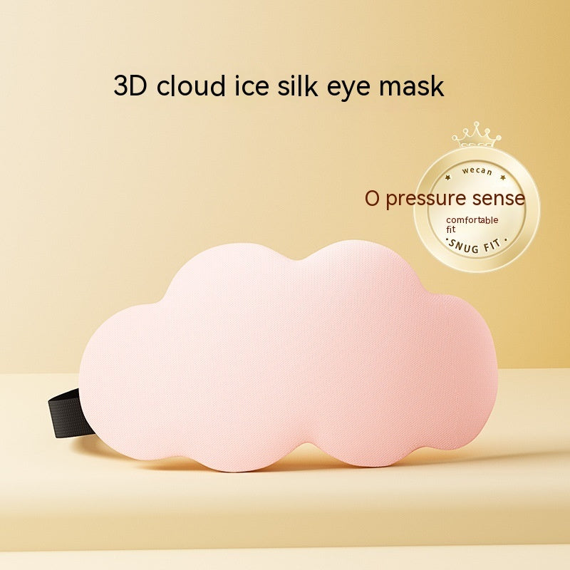 Cloud Nine Comfort: 3D Ice Silk Eye Mask