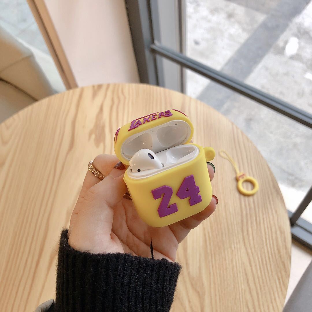 Laker Lover: Cute Lakers Jersey AirPods Cover