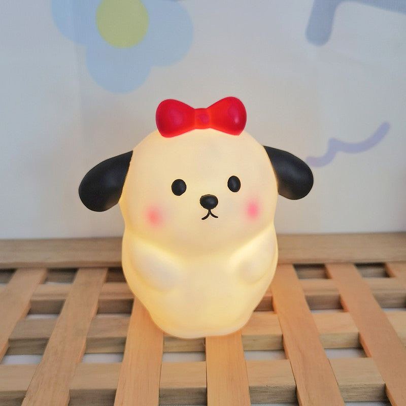 Night Market Shine: Cartoon Luminous Small LED Lamp