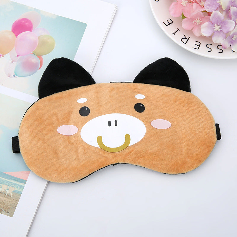 Zoo Dreams: Cute Animal-Themed Ice Eye Mask