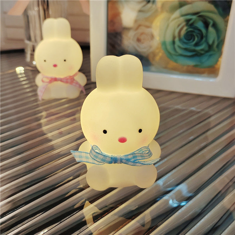 Night Market Shine: Cartoon Luminous Small LED Lamp