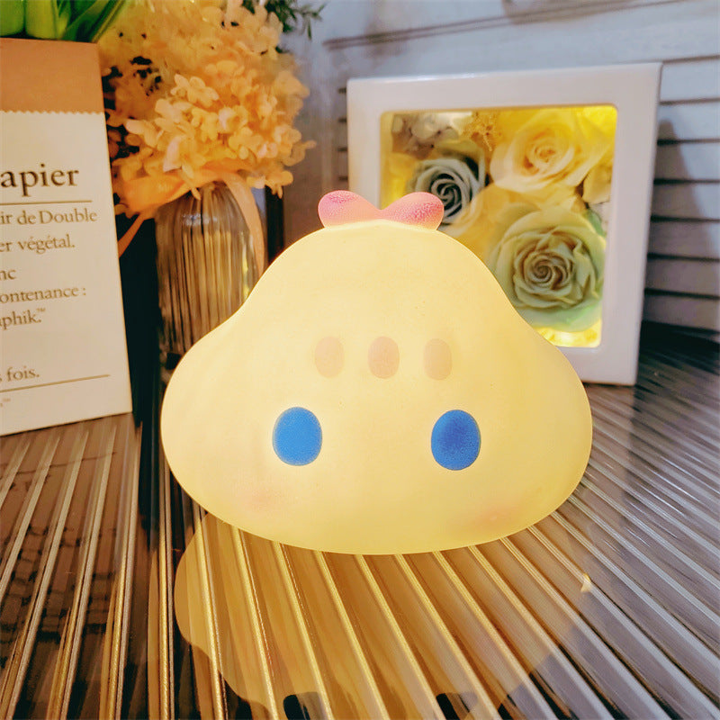 Night Market Shine: Cartoon Luminous Small LED Lamp