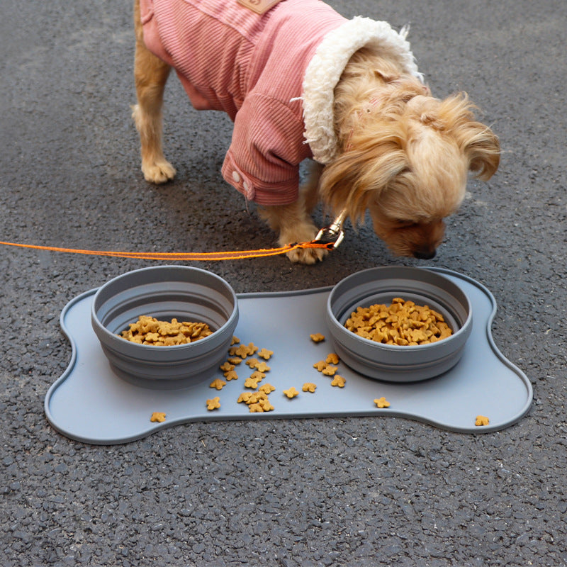 Paws & Claws: Silicone Pet Bowl