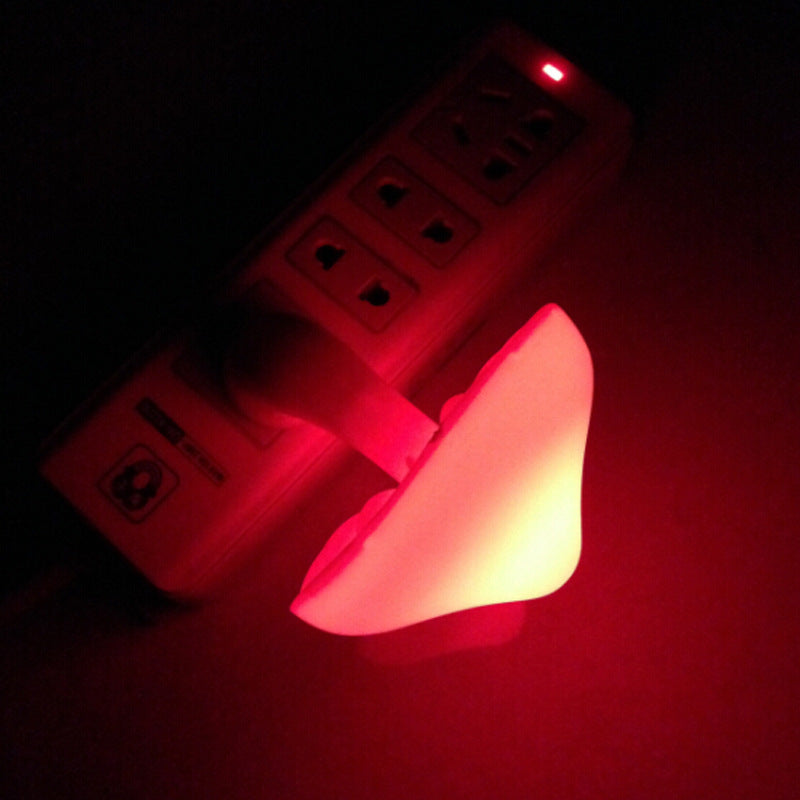 Mushroom Magic: LED Wall Socket Sensor Night Light