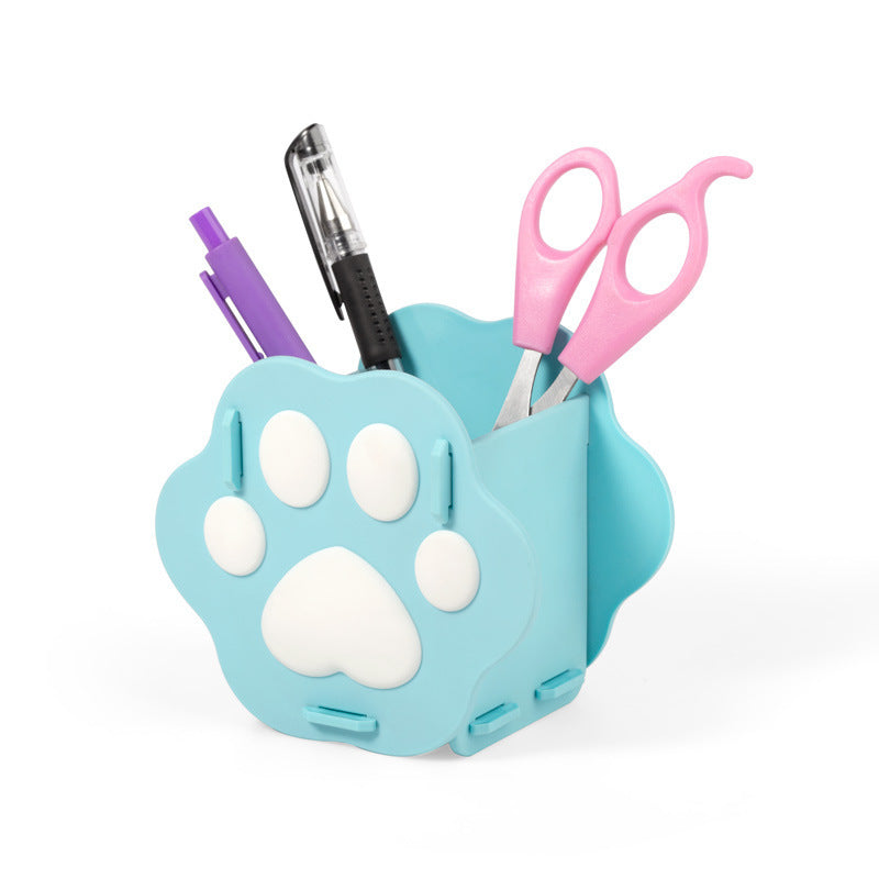 Purr-fect Keeper: Office Supplies Storage Box