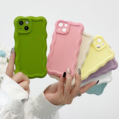 Cream Dream: Solid Liquid Wind Phone Case