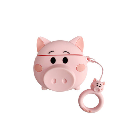 Piggy Snuggles: Cartoon Piggy AirPods Cover