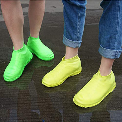 Step Guard: Silicone Reusable Anti-Skid Waterproof Shoe Covers