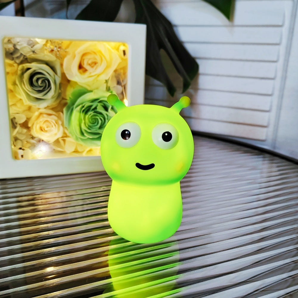 Night Market Shine: Cartoon Luminous Small LED Lamp