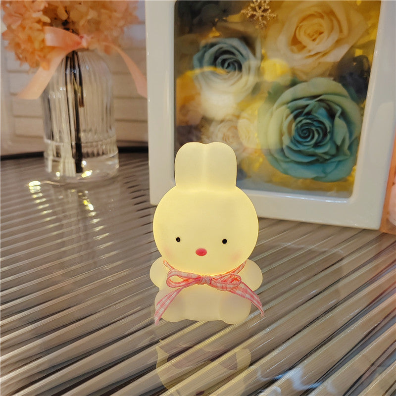 Night Market Shine: Cartoon Luminous Small LED Lamp