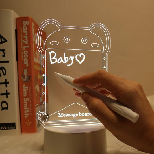 Illuminated Notes: 3D Creative Memo Light