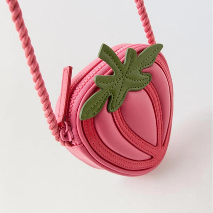 Strawberry Charm: New Cute Three-Dimensional Shoulder Bag