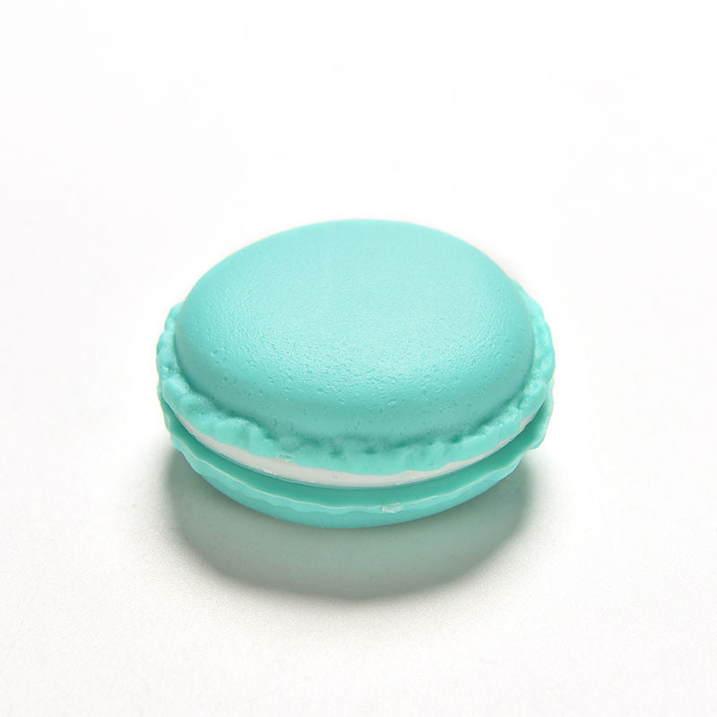 Tiny Treasures Keeper: Macaron Mini Storage Case for Jewelry & Trinkets