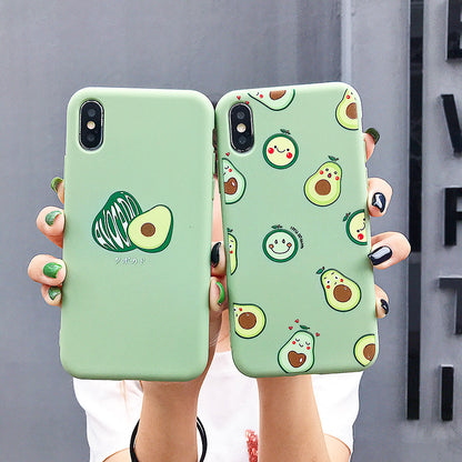 Guac 'n' Roll: Printed Avocado Silicone Phone Case