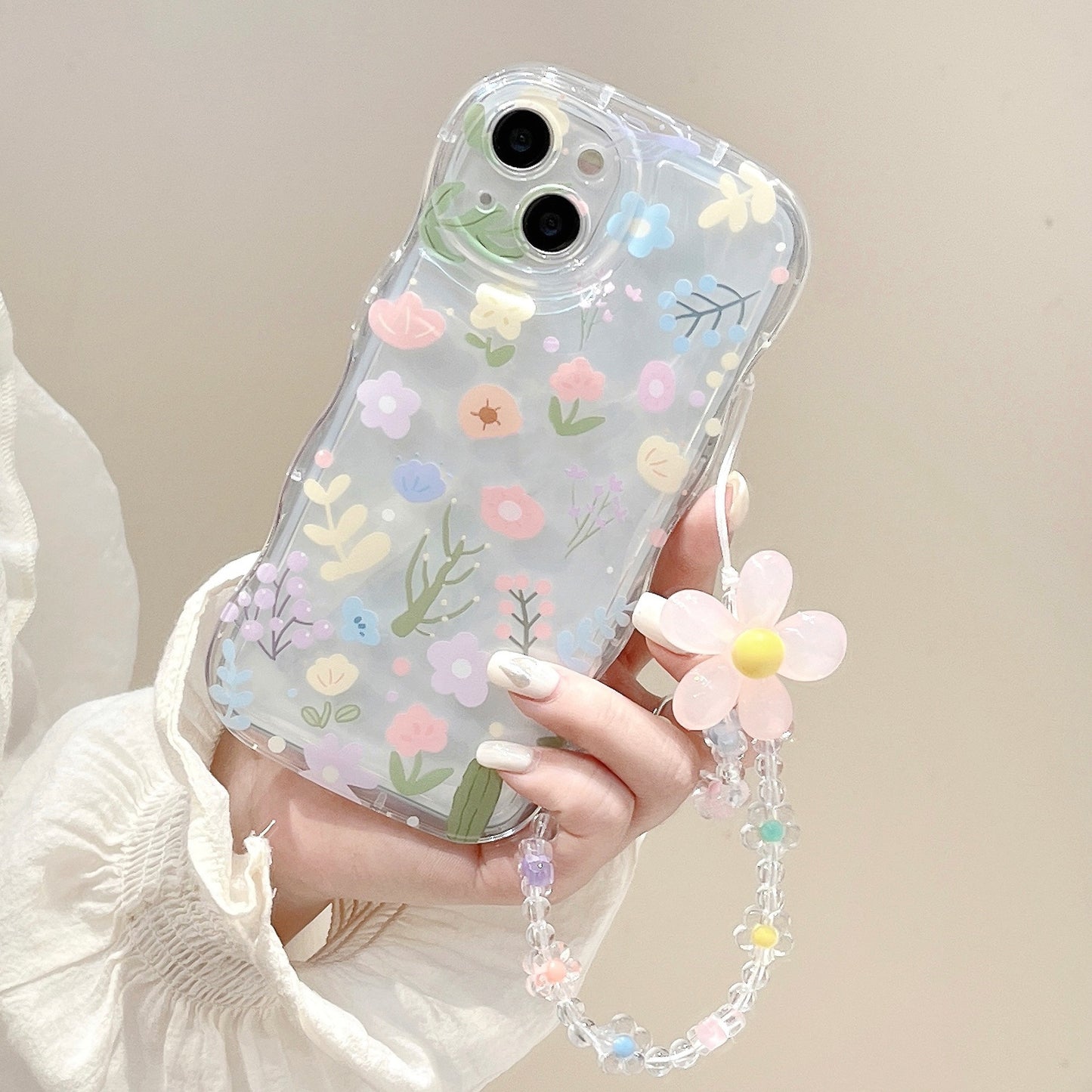 Bubble Waves: Fashionable Wavy Phone Case