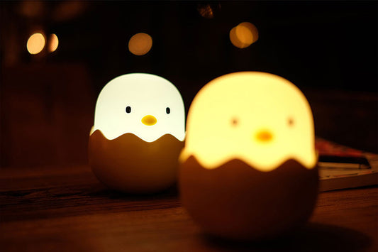 Cheery Chick: Warm White Cute Night Light