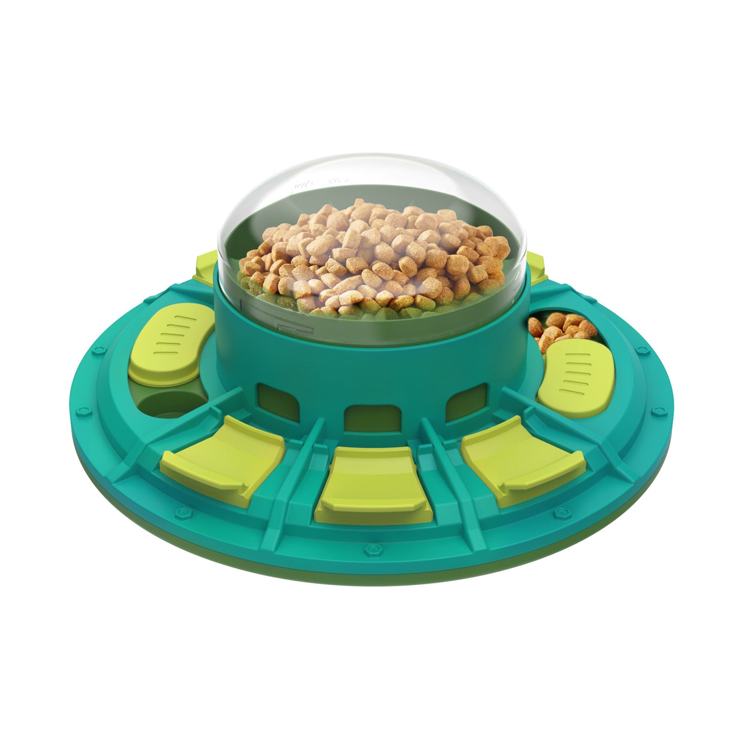 Paw Puzzle Feeder: Interactive Slow Feeder Bowl for Pets