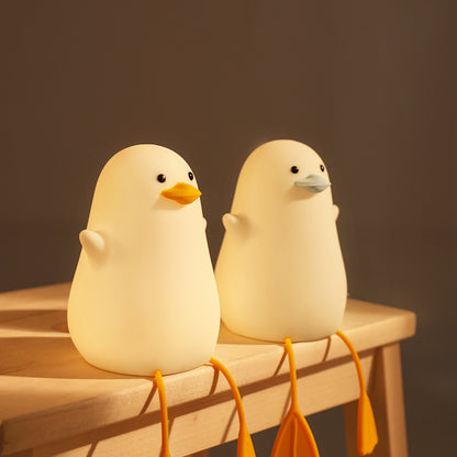 Seagull Silicone Night Light Soothing Animal Lamp For Kids Baby