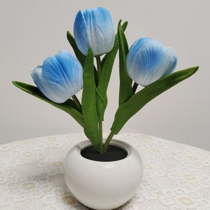 Tulip Twilight: LED Flower Night Light for Romantic Home Decor