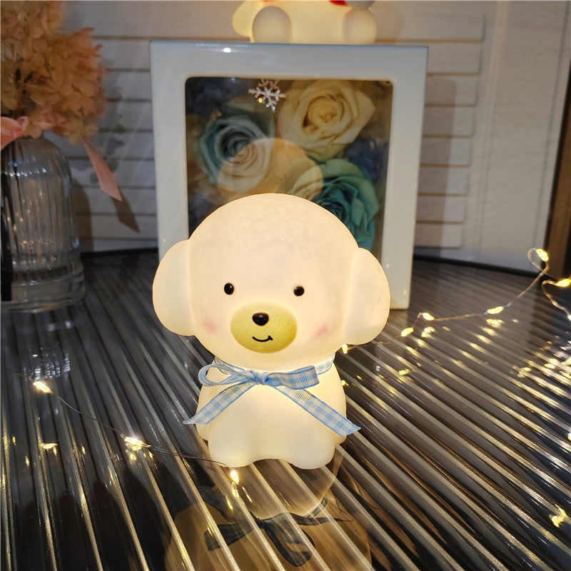 Night Market Shine: Cartoon Luminous Small LED Lamp