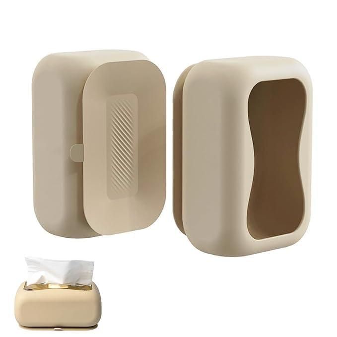 Grip & Go: Suction Cup Tissue Box