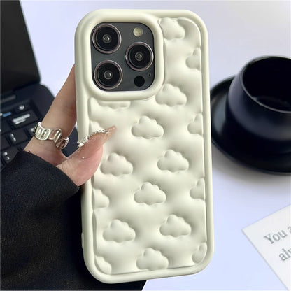 Sky High: Three-Dimensional Cloud Phone Case