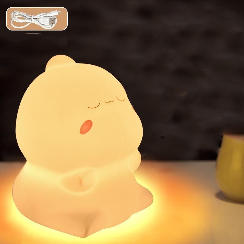 Tiny Charms: Silicone Night Lamp & Decompression Toy