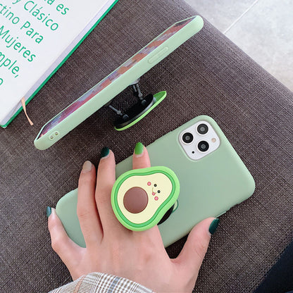 Avo-Cuddle: Avocado Phone Case with Avocado-Shaped Holder