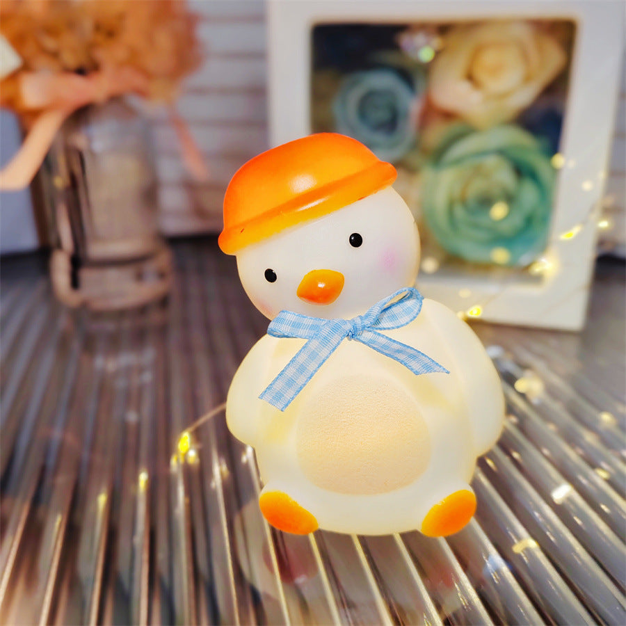 Night Market Shine: Cartoon Luminous Small LED Lamp