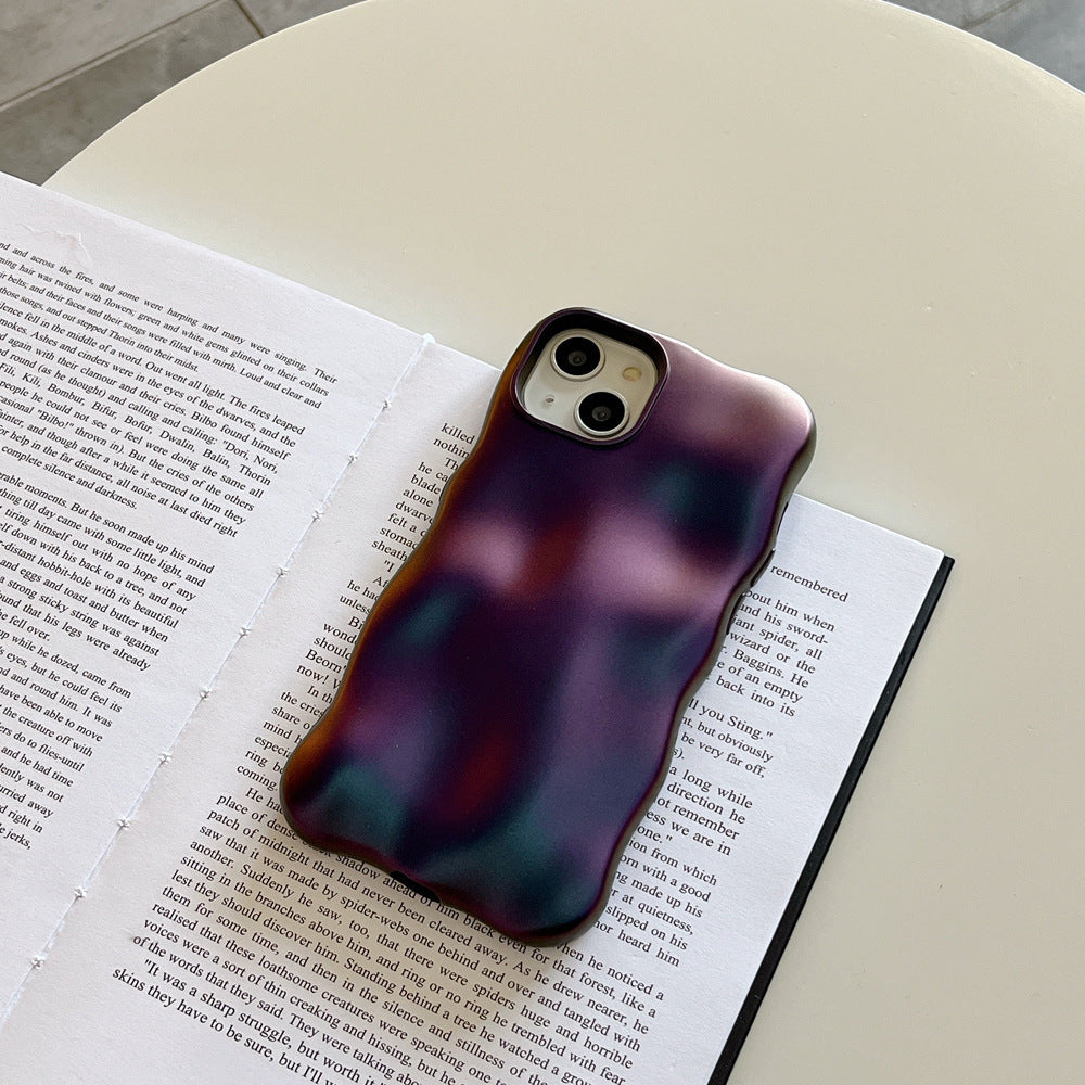 Mystic Meteorite: Solid Color Frosted Phone Case