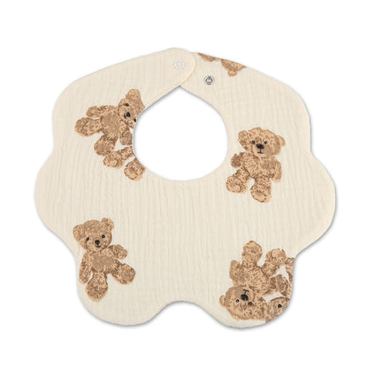 Cotton Simple Newborn Printing Drool Towel