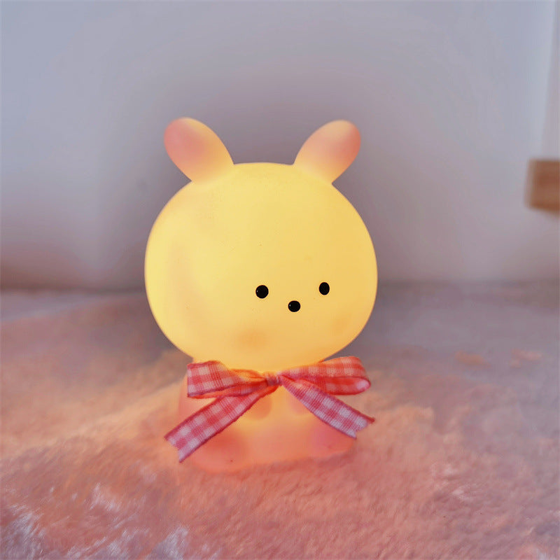 Night Market Shine: Cartoon Luminous Small LED Lamp