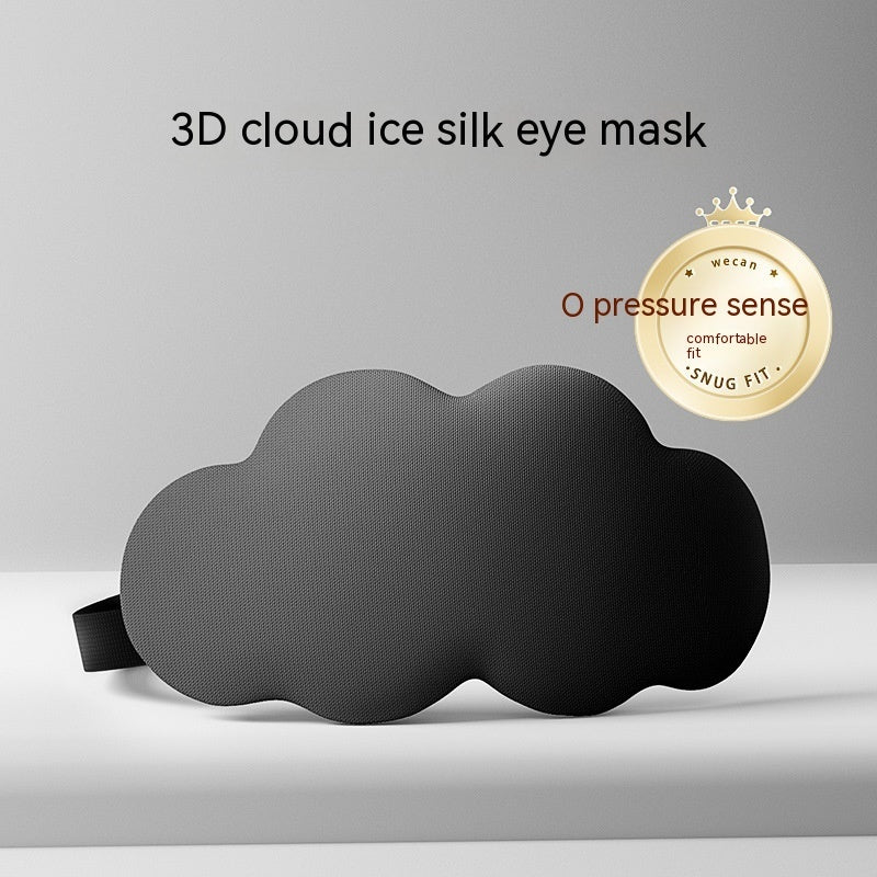 Cloud Nine Comfort: 3D Ice Silk Eye Mask