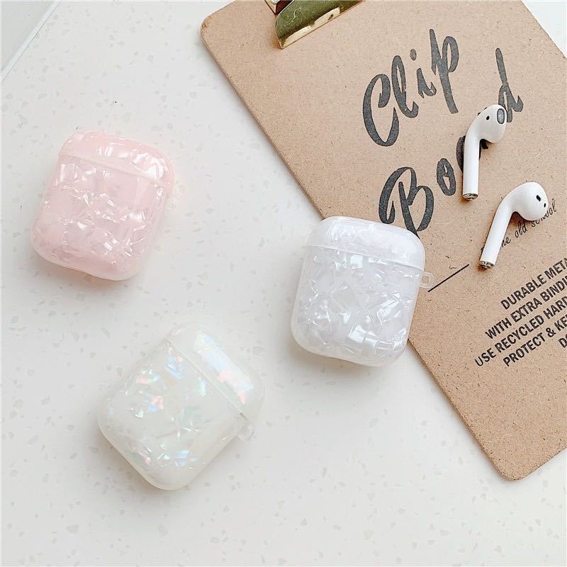 Fantasy Shell Magic: Dreamy AirPods Protective Case"