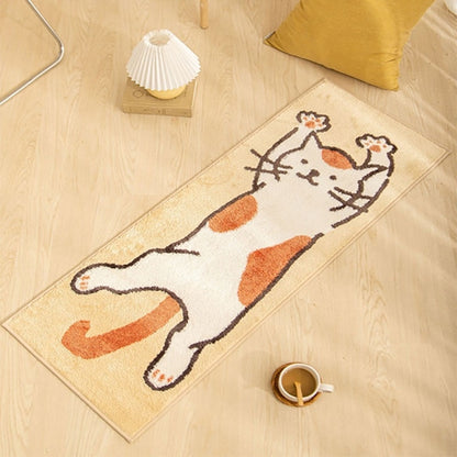 Sleepy Toons: Cartoon Pattern Bedside Rug