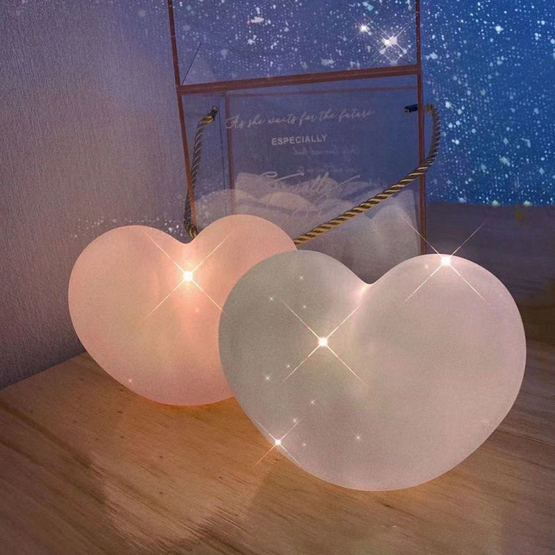 Heartfelt Glow: Love Heart LED Night Light for Children