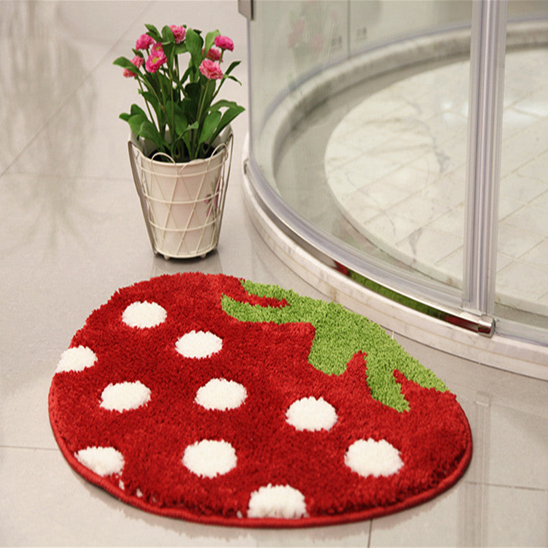 Soft Steps: Suede Cartoon Absorbent Non-Slip Bathroom Mat