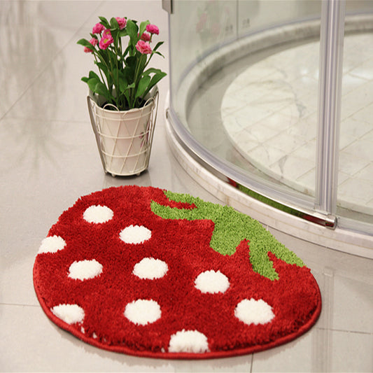 Soft Steps: Suede Cartoon Absorbent Non-Slip Bathroom Mat