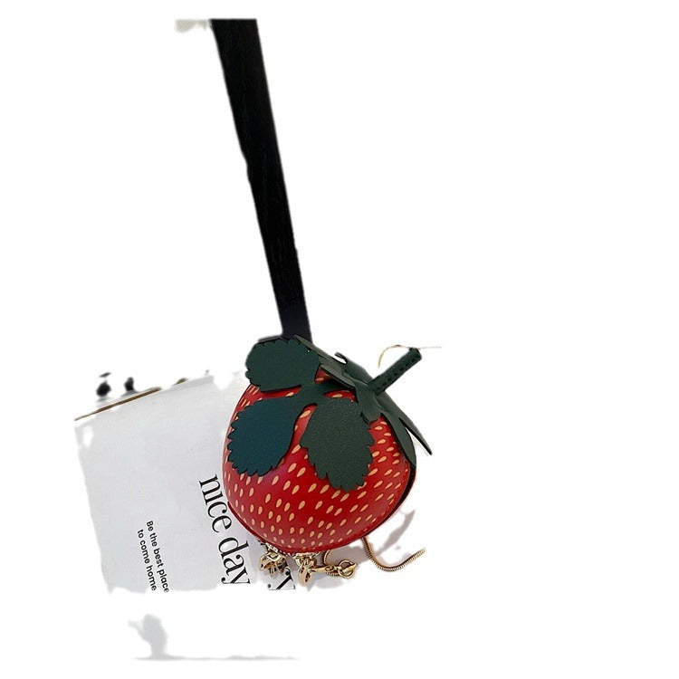 Berry Bliss: Strawberry Style Crossbody Bag