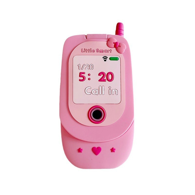 Sweet Talk: Pink Retro Flip Phone Style Case