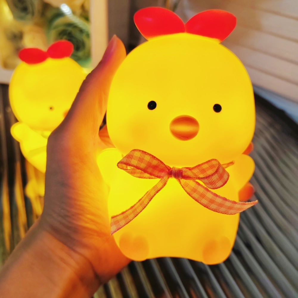 Night Market Shine: Cartoon Luminous Small LED Lamp