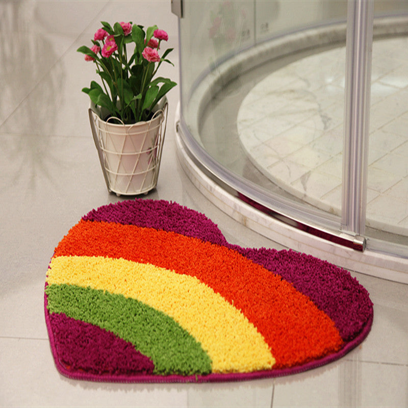 Soft Steps: Suede Cartoon Absorbent Non-Slip Bathroom Mat