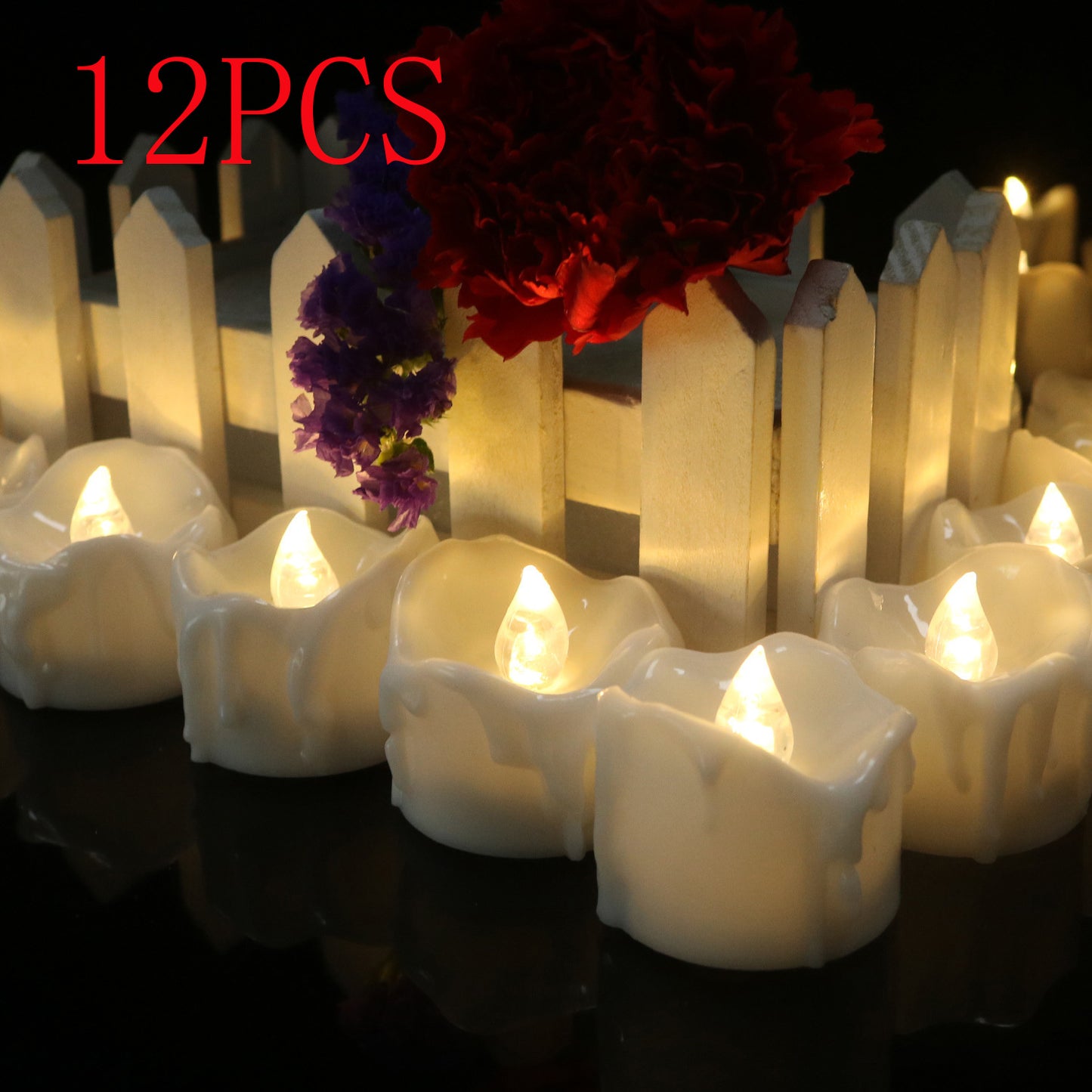 Eternal Flame: LED Candle Light with Timer