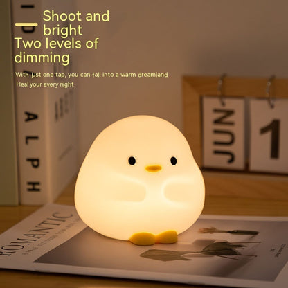 Ducky Night Light: Adorable Silicone Night Lamp