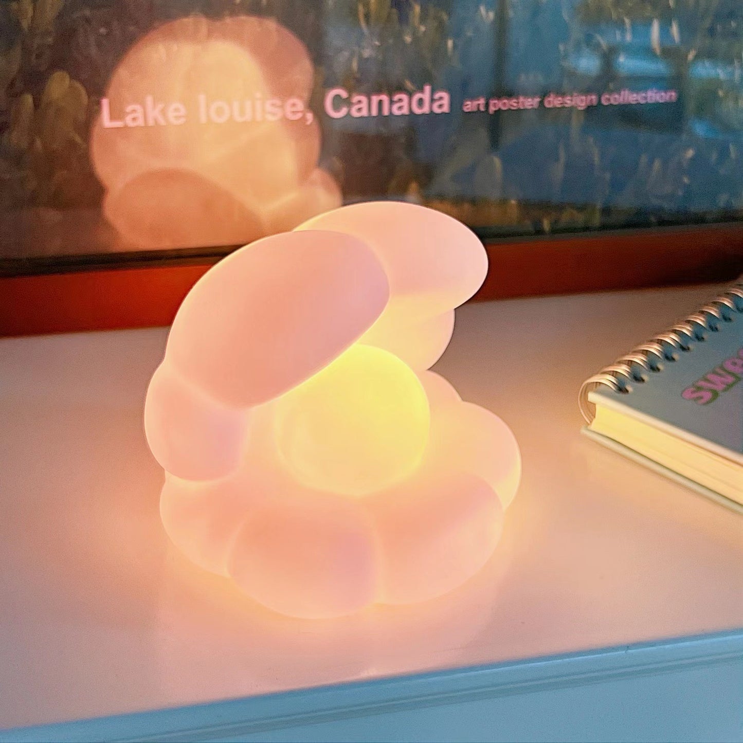 Night Market Shine: Cartoon Luminous Small LED Lamp