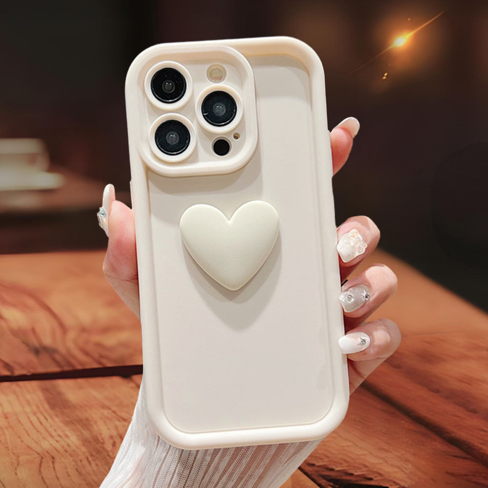 LoveWrap: Three-Dimensional Frosted Lens All-Inclusive Phone Case