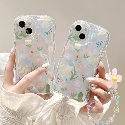 Bubble Waves: Fashionable Wavy Phone Case