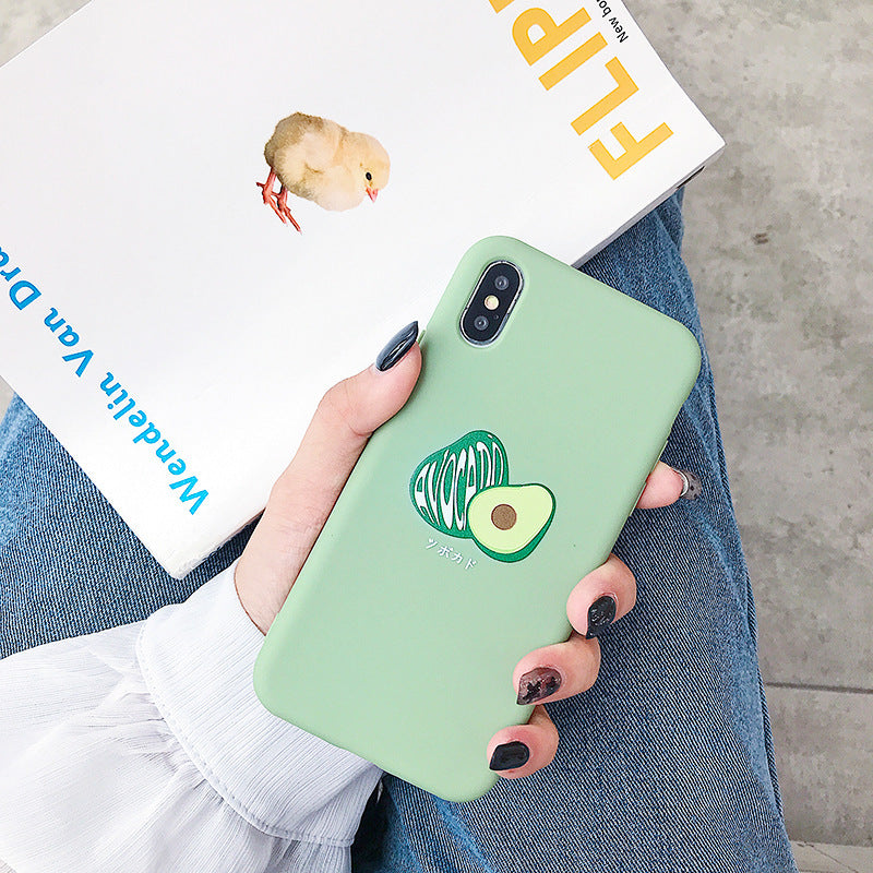 Guac 'n' Roll: Printed Avocado Silicone Phone Case