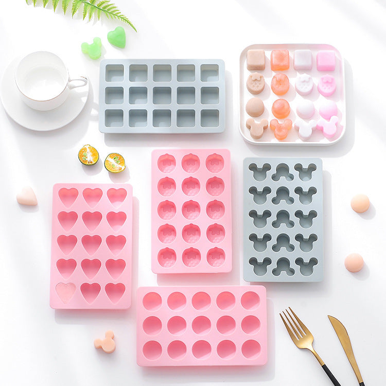 Whimsical Chill: Playful Shaped Silicone Ice Cube Mold