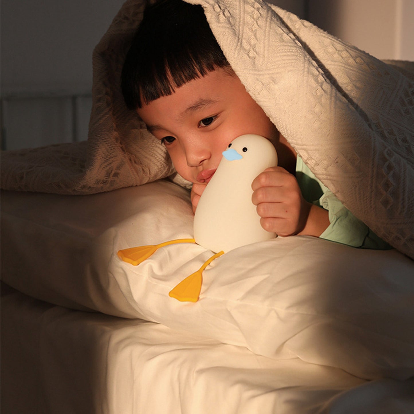 Seagull Silicone Night Light Soothing Animal Lamp For Kids Baby